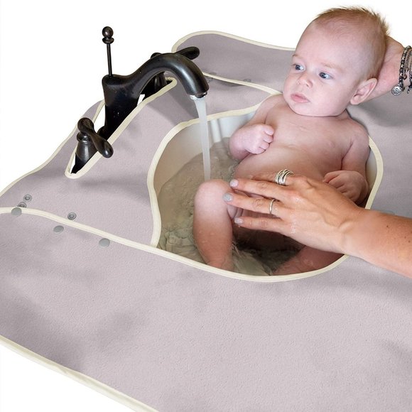 SPLASHPAD Other - SPLASHPAD Baby Bathroom Sink Bath Mat Gray New